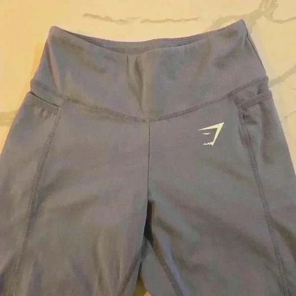 Gymshark High Rise Dreamy Leggings 2.0 Steele Blue Size XS - Picture 5 of 10